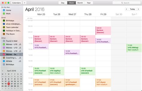 How to color-code your Pagaj calendar in iCal for better organization